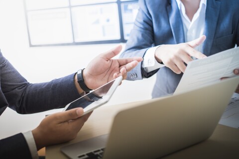 Zakelijk bespreken credit risk